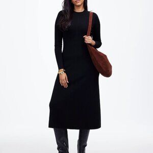 Merino Wool Sweater Maxi Dress